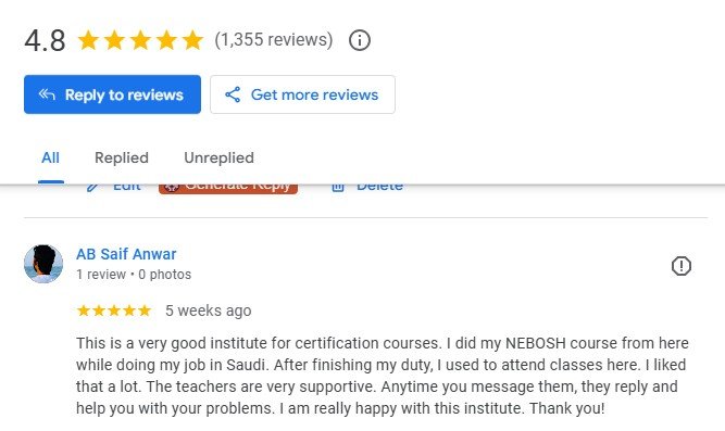NEBOSH Training