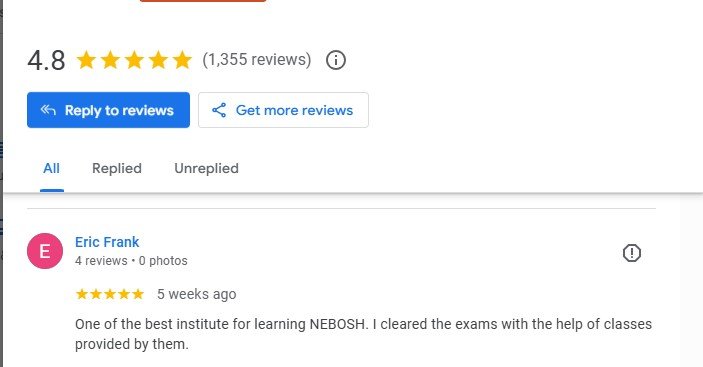 NEBOSH Training