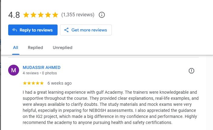 NEBOSH Training