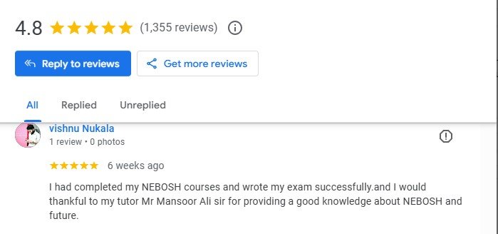NEBOSH Training